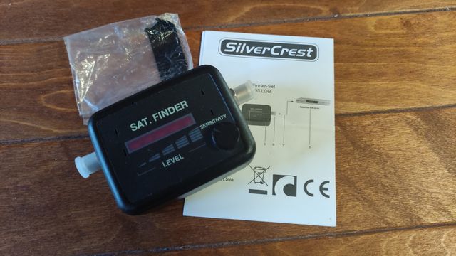 Satfinder SilverCrest per puntamento parabole sat.