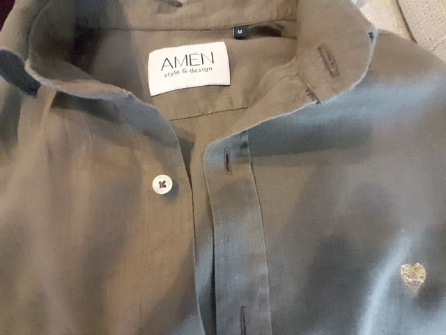 Camisa Marrón de Amen