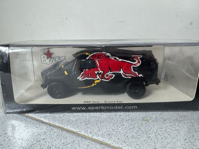 1:43 Spark Bizzare RBE ONE redbull event car