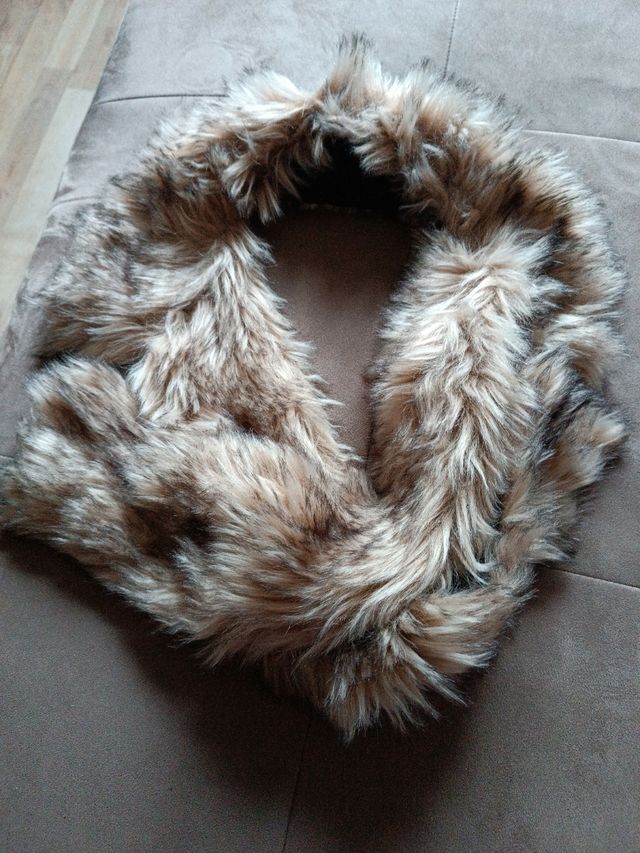 Collo sciarpa in pelliccia