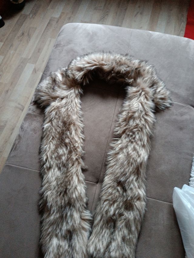 Collo sciarpa in pelliccia