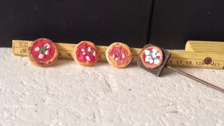 Miniature presepe o casa delle bambole