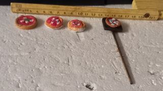 Miniature presepe o casa delle bambole