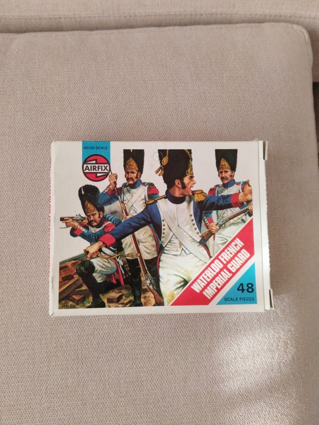 Soldados airfix Waterloo french