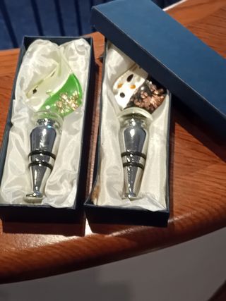 Tappi bottiglia vetro Murano 