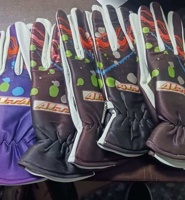 Guantes multideportes piel