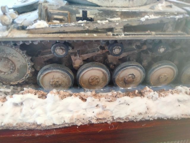 Maqueta de tanque panzer II