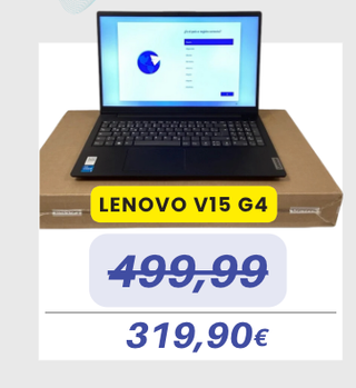 Lenovo V15 g4 i3-1315u/8gb/256gb oportunidad unica