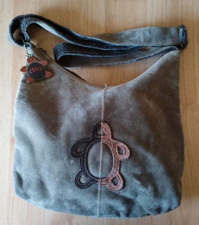 Bolso de piel vuelta Caminatta.