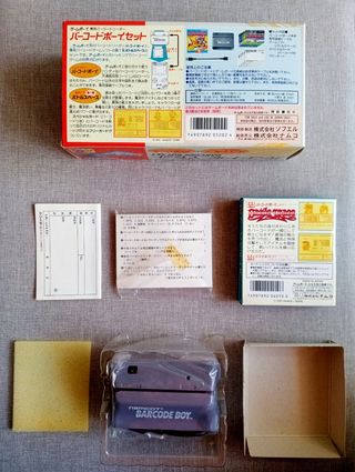 NUEVO Barcode Boy Set Namco Gameboy
