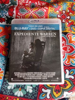 Expediente Warren edición dvd/blu ray
