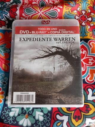 Expediente Warren edición dvd/blu ray