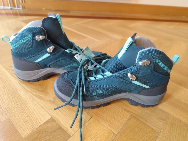 bota montaña mujer quechua mh100 t37