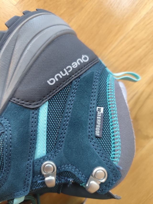 bota montaña mujer quechua mh100 t37