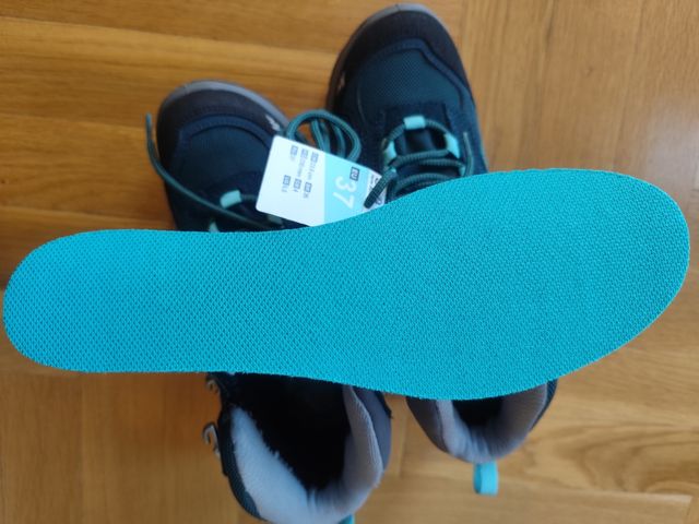 bota montaña mujer quechua mh100 t37