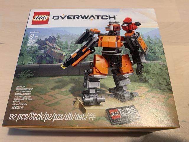 Lego Overwatch Bastion omnic Blizzard 76987 exclus