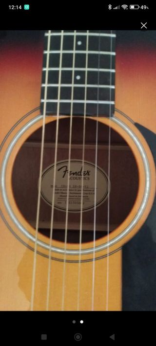 GUITARRA ACUSTICA FENDER