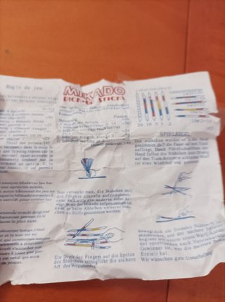 Juego Mikado
