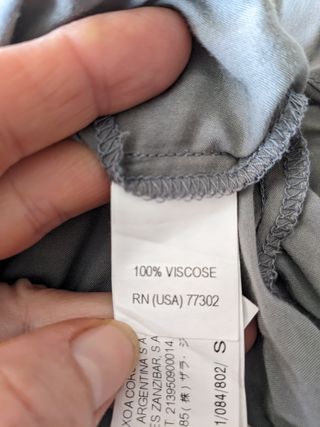 Vestido recto talla S/M