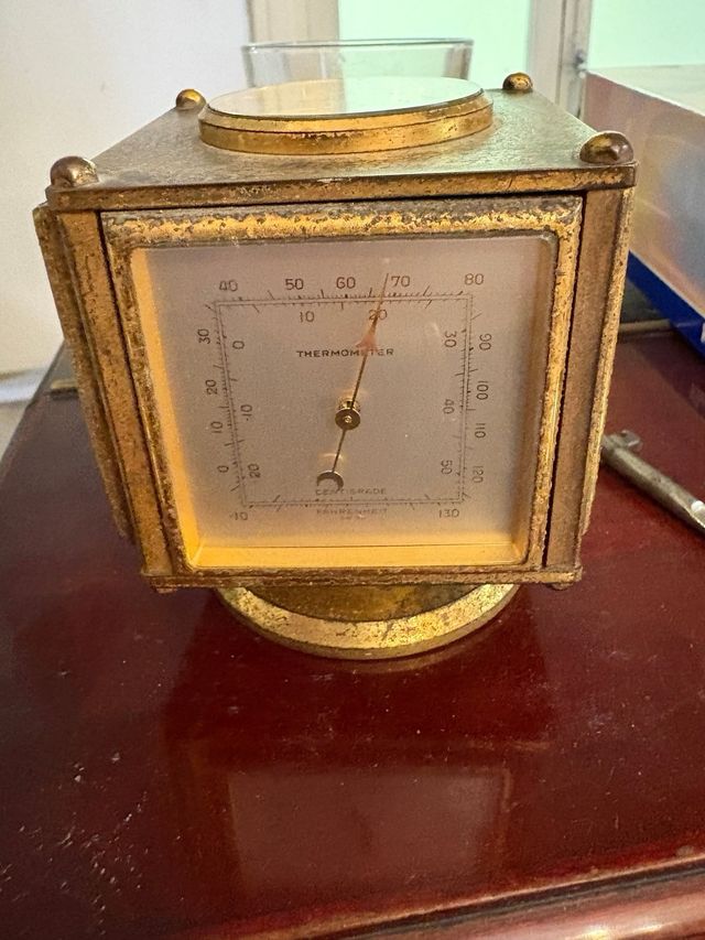 Reloj brujula termometro higrometro barometro