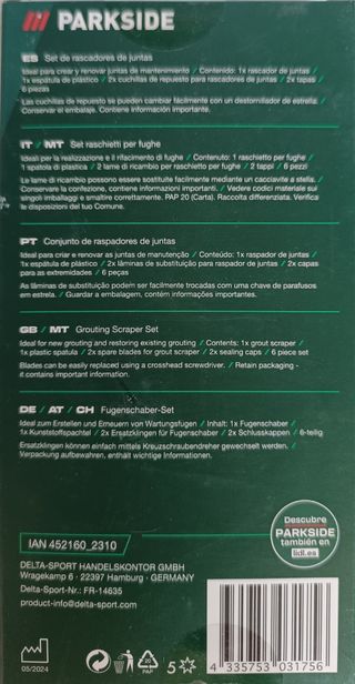 Rascadores de juntas