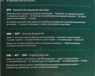 Rascadores de juntas