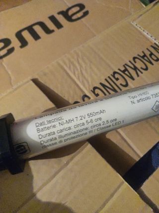 Lampada da lavoro a batteria con 60 led