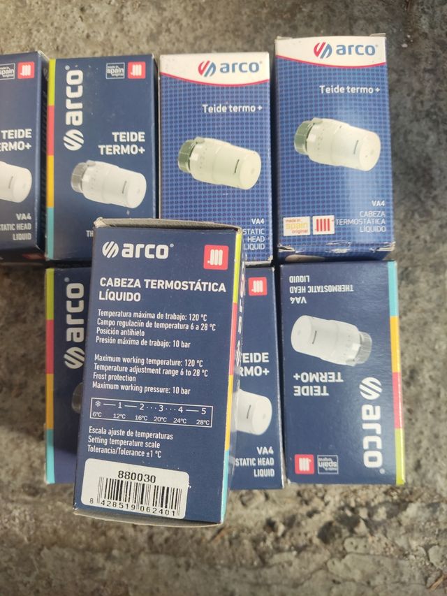 Cabeza termostática Arco