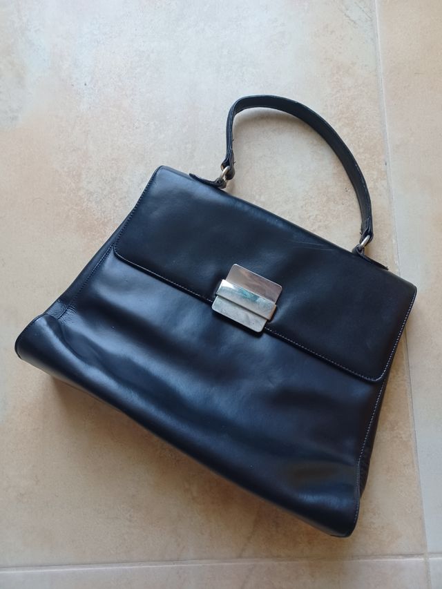 Borsetta vintage in vera pelle