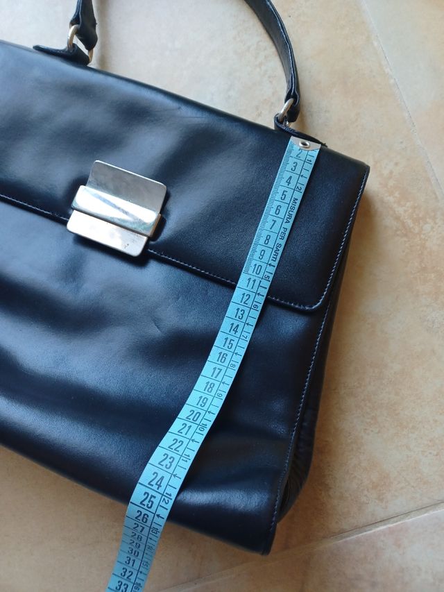 Borsetta vintage in vera pelle