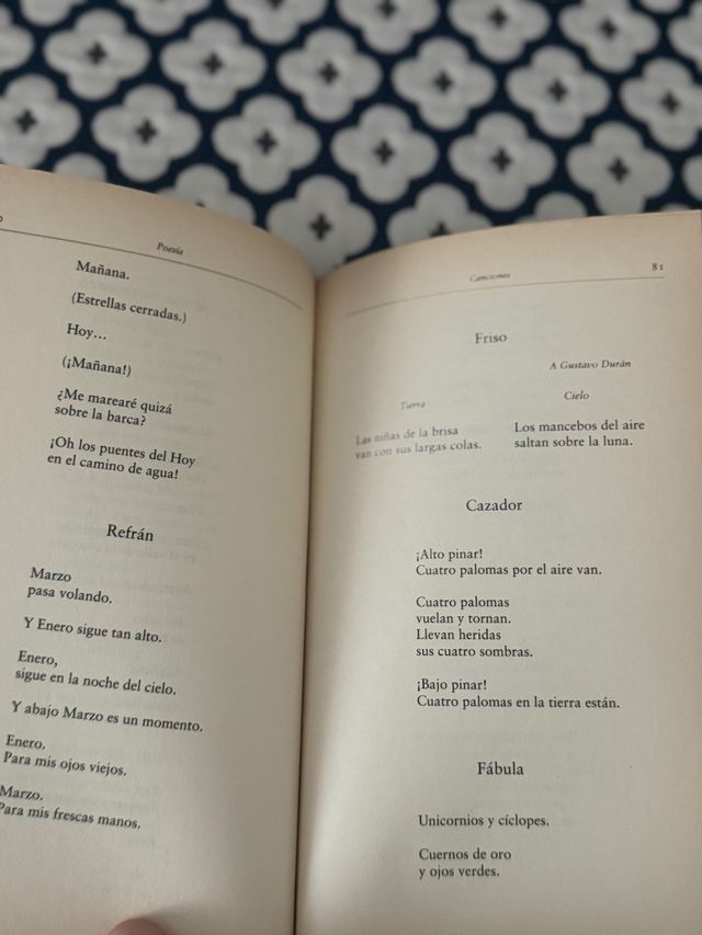 Federico Garcia Lorca Poema del Cante Jondo