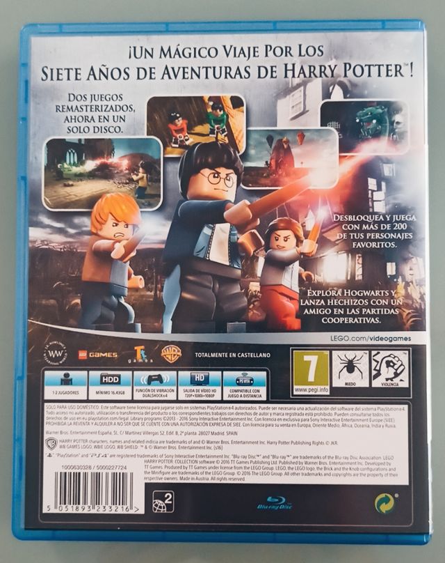LEGO Harry Potter colección PS4