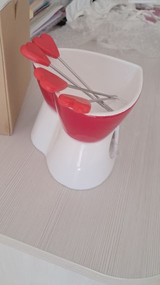 Cioccolattiera NUOVA a forma di ❤️ cuore