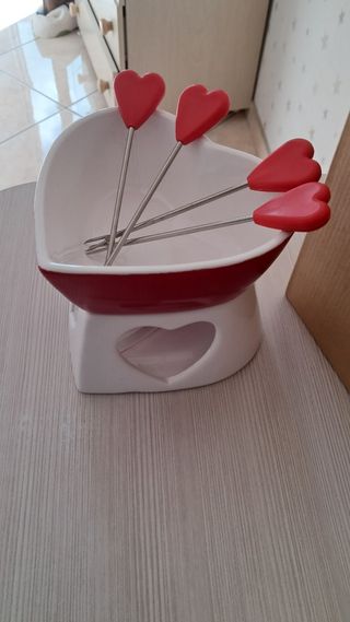 Cioccolattiera NUOVA a forma di ❤️ cuore