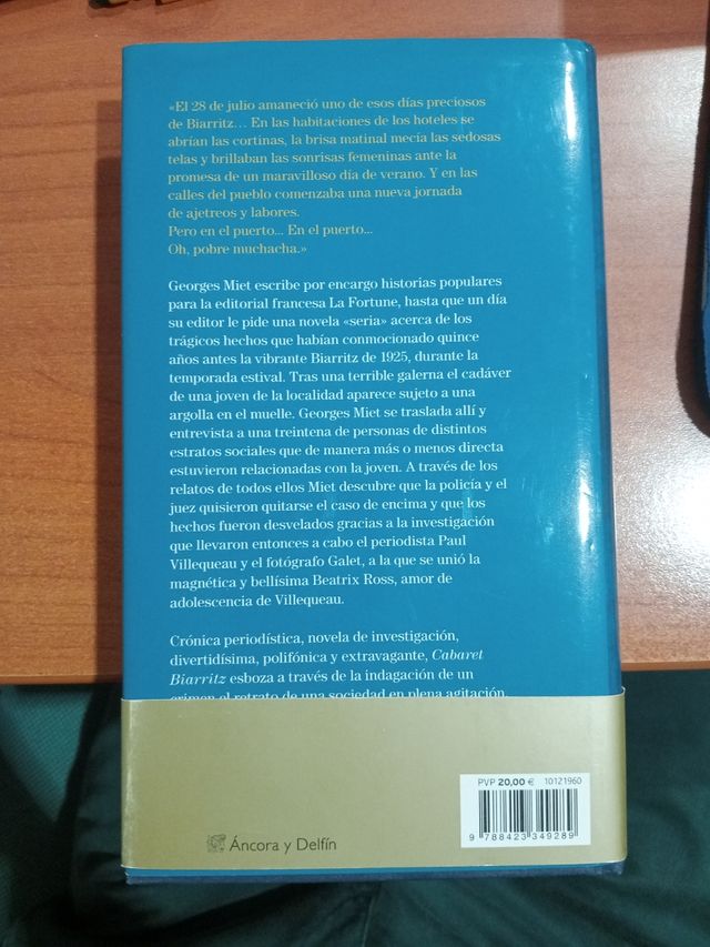 Cabaret Biarritz (Spanish Edition)