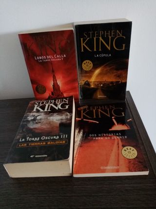 Lote 4 Libros STEPHEN KING Debolsillo. 