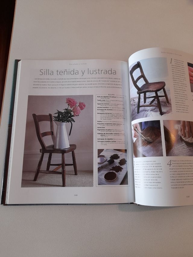 Efectos y acabados rústicos decorativos (Spanish Edition)