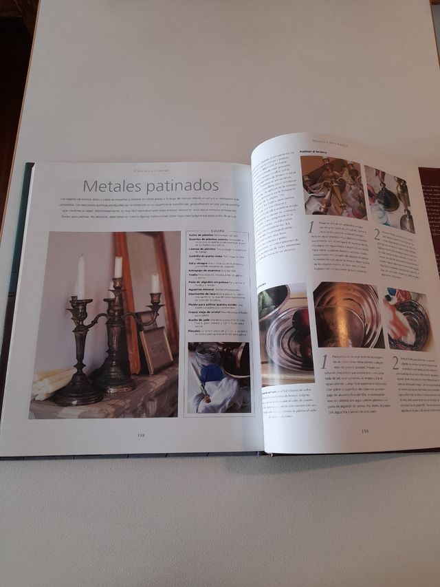 Efectos y acabados rústicos decorativos (Spanish Edition)