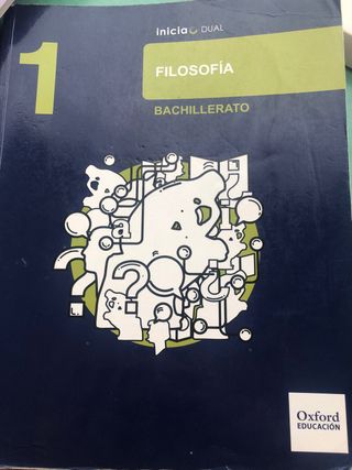 Inicia Filosofía 1.º Bachillerato. oxford