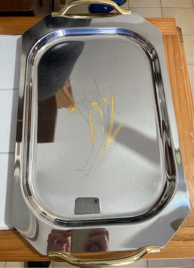 Vassoio acciaio inox 18/10