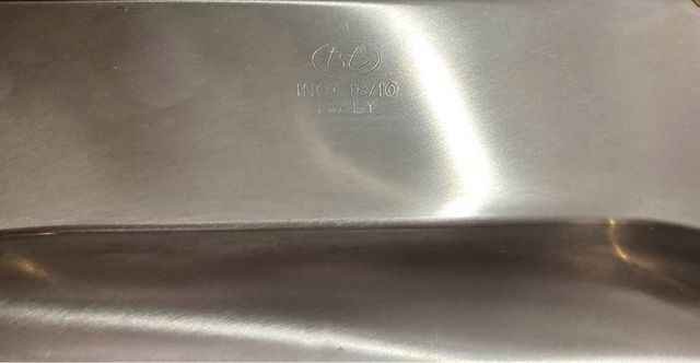 Vassoio acciaio inox 18/10