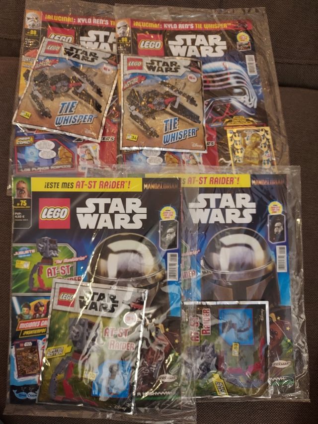 Pack revistas lego nuevas número 75 y 88