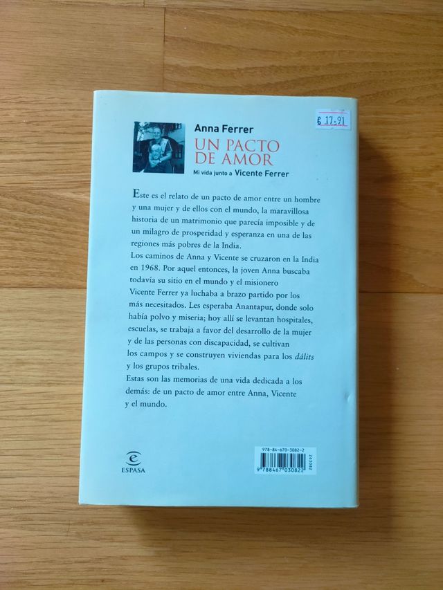 Un pacto de amor: mi vida junto a Vicente Ferrer