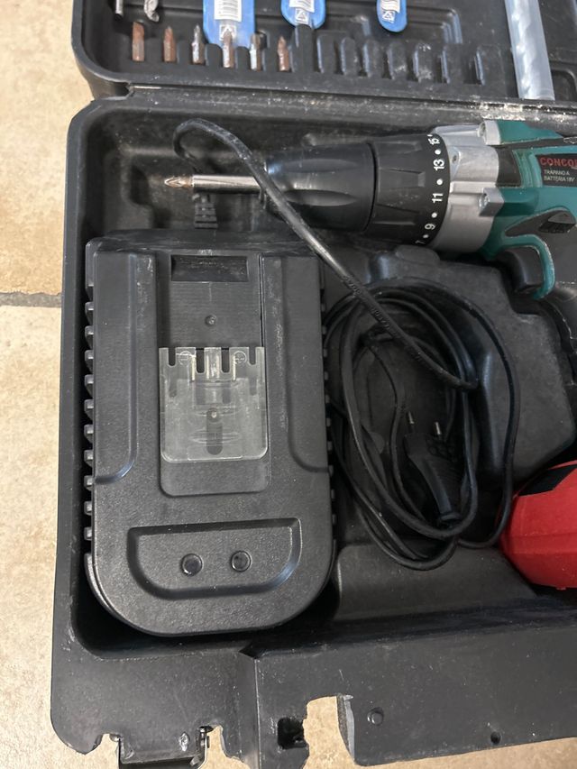 Trapano a batteria concord 