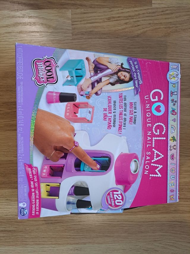 Juguete máquina esmalte uñas