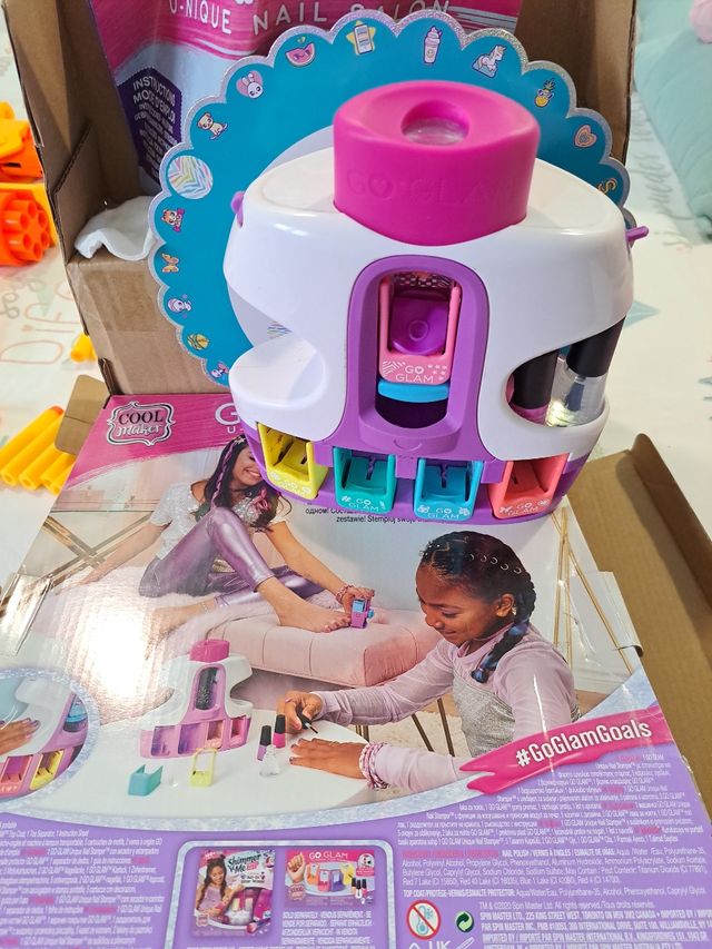 Juguete máquina esmalte uñas