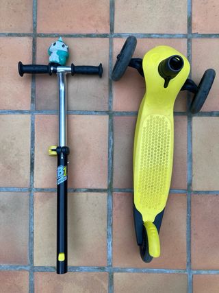 Patinete Oxelo y bocina