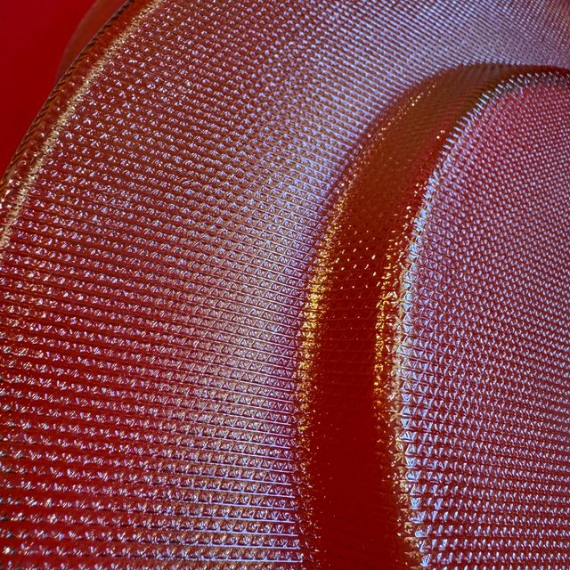 2 bajo platos Vista Alegre Atlantis picos ámbar