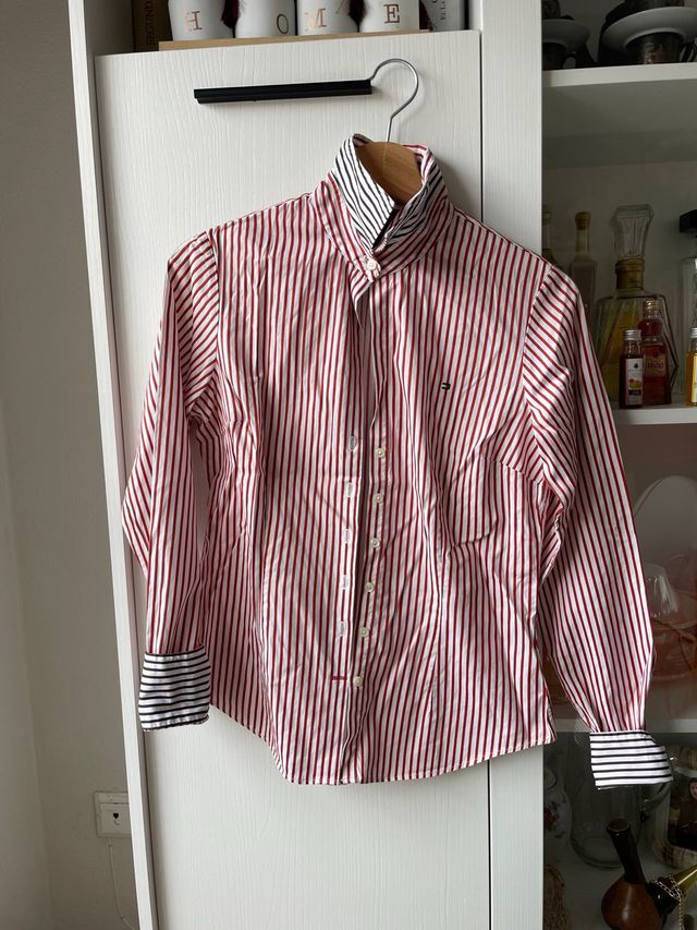 Camisa a rayas mujer