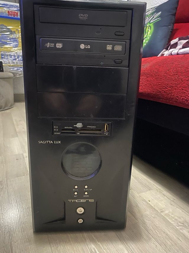 Lote ordenadores tarjetas graficas fuentes